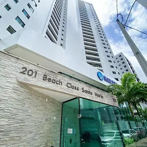 Sm 504 - Excelente Flat Funcional Padrao Class , Recife Brasil